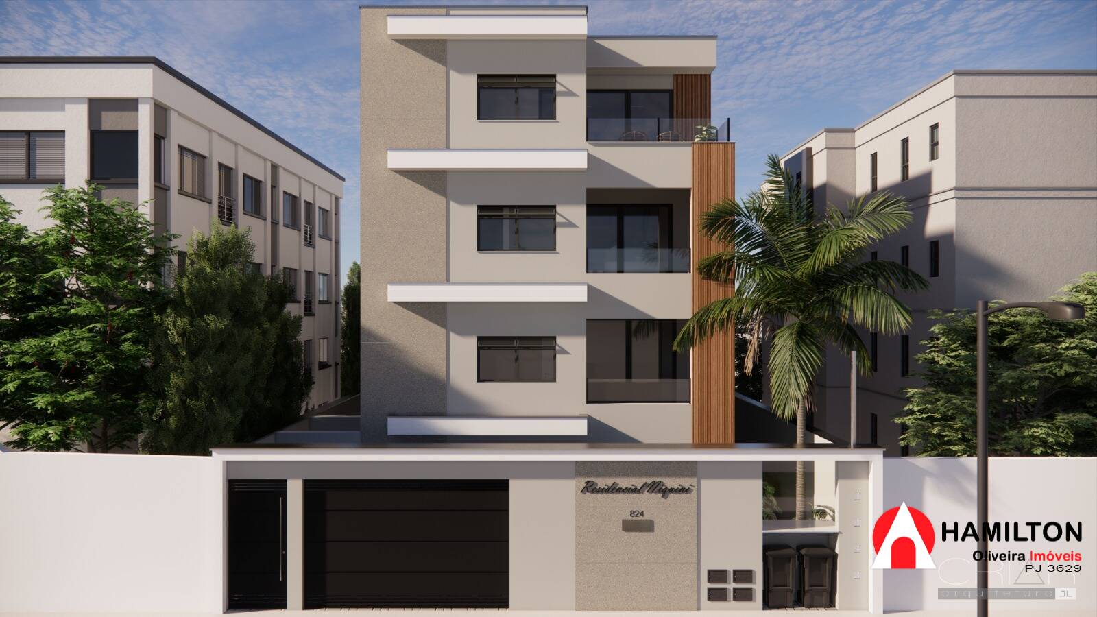 Apartamentos e coberturas com vista privilegiada para a cidade